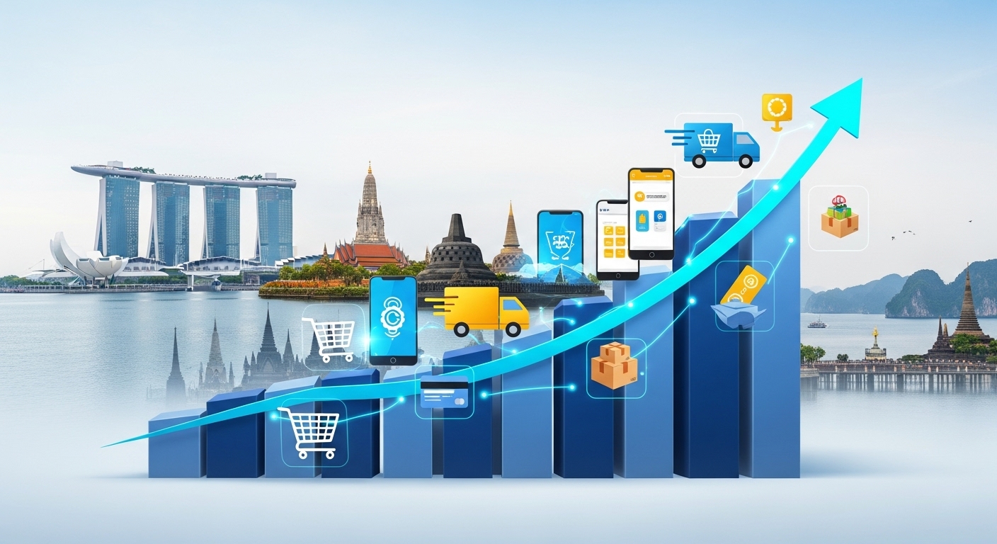 Revolusi Digital Ritel di Asia Tenggara: Bagaimana E-Commerce Mengubah Lanskap Bisnis Regional